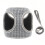 3Pcs Breathable Grey Cat Harness Set Reflective Vest Pet Chest Strap 1