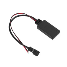 Adaptor Bluetooth de calitate Hi-Fi pentru cablu audio wireless stereo auto, plug and play, placat cu aur, prize, suportă redare A2DP, instalare