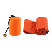 Sac de couchage d'urgence pour la survie en extérieur, couverture thermique, coupe-vent et imperméable, structure résistante aux déchirures,