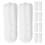 50Pcs Vacuum Compression Bag Clips White Plastic for Home Storage Bags 1