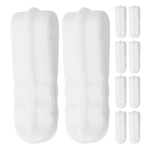 50Pcs Vacuum Compression Bag Clips White Plastic for Home Storage Bags