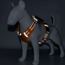 Orange L Hundegeschirr Reflektierend 2,5-45kg Brustumfang 32-93cm