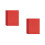 100Pcs Red Handmade Durable Paperboard for Kindergarten DIY Projects 7