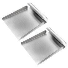 4Stk Praktische Küchen Schaufeln Food Scoops Silber