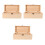 3Pcs Wooden Essential Oil Holder Multi-Compartment Storage Case 7