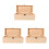 3Pcs Wooden Essential Oil Holder Multi-Compartment Storage Case 4