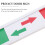4Pcs Office Door Privacy Indicator Sign with Slide in White 11