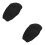 2Pcs Universal Black PU Motorcycle Seat Cushion Durable Shockproof 4
