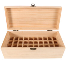 3Pcs Wooden Essential Oil Holder Multi-Compartment Storage Case