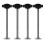 16Pcs Baby Gate Hardware Mount Threaded Rods for Pet Safety Gates 3