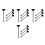 16Pcs Baby Gate Hardware Mount Threaded Rods for Pet Safety Gates 9