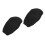 2Pcs Universal Black PU Motorcycle Seat Cushion Durable Shockproof 9