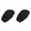 2Pcs Universal Black PU Motorcycle Seat Cushion Durable Shockproof 8