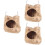 3Pcs Cozy Hamster Hammock Cage Bed for Small Pets 7