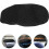 2Pcs Universal Black PU Motorcycle Seat Cushion Durable Shockproof 11