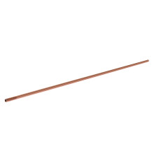 2Pcs Versatile Copper Tubes Dark Brown Rods for Metal Crafting