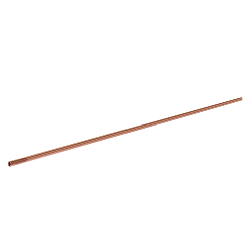 2Pcs Versatile Copper Tubes Dark Brown Rods for Metal Crafting