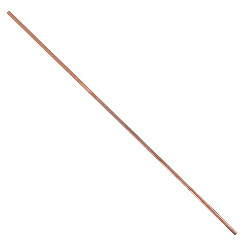 2Pcs Versatile Copper Tubes Dark Brown Rods for Metal Crafting 2