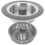3Pcs Durable Stainless Steel Kitchen Sink Stopper Drain Strainer Grey 3