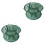 2Pcs Fishing Tool Foldable Mesh Net Portable Green Automatic Landing 3