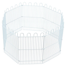 3Sets White Guinea Pig Playpen Pet Cage Fence Hamster Playpen