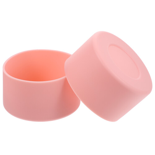 6Pcs Tumbler Silicone Covers Assorted Color Protective Bottom Sleeves 2