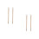 4Pcs Multi-Color Wooden Mallets for Small Gong Percussion Instruments 6