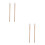4Pcs Multi-Color Wooden Mallets for Small Gong Percussion Instruments 8
