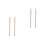 4Pcs Multi-Color Wooden Mallets for Small Gong Percussion Instruments 3