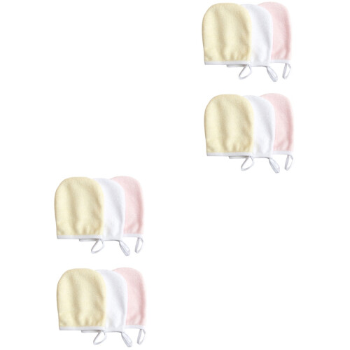 12Pcs Makeup Removal Pads Microfiber Reusable Face Cleaning 2
