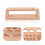 2Pcs Tool Shelf Wooden Craft Tools Storage Rack 10
