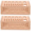 2Pcs Tool Shelf Wooden Craft Tools Storage Rack 6