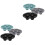 6Pcs Silicone Muffin Pan Assorted Colors Nonstick Cupcake Baking Cups 5