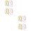 12Pcs Makeup Removal Pads Microfiber Reusable Face Cleaning 6