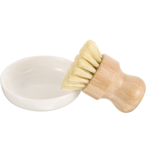 4Sets Ceramic Kitchen Brush Dish Scrubber for Pots Pans 2