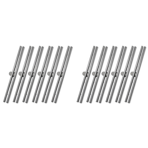 12Pcs Silver Clasp Frame Purse Making Accessories Rust-Resistant Lock 1