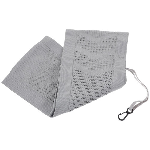 2Pcs Durable Grey Lumbar Brace Support Belt for Outdoor Training 1