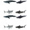 8 Pcs Children's Educational Simulation Marine Animal Models Set 5