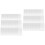 60Pcs Clear PP Book Covers Waterproof Protective Sleeve for Students 6