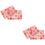 4Pcs Breathable Hamster Sleep Mat Assorted Color Glass Marble Material 7