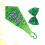 2Pcs Adjustable Green Bow Ties Sequin Cool Unique Formal Accessories 7
