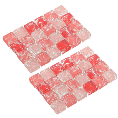 4Pcs Breathable Hamster Sleep Mat Assorted Color Glass Marble Material 1