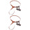 2Pcs Brown PU Sword Belt Holder Medieval Sword Frog for Decor 6