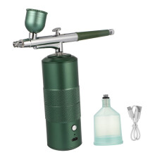 Cordless Airbrush Kit with Pressure Spray, USB Fast Charging for Makeup, Nail Art and Tattoos