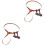 2Pcs Brown PU Sword Belt Holder Medieval Sword Frog for Decor 4