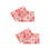 4Pcs Breathable Hamster Sleep Mat Assorted Color Glass Marble Material 8
