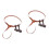 2Pcs Brown PU Sword Belt Holder Medieval Sword Frog for Decor 5