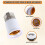 E27 to E27 Bulb Holder Silver Tone White Adapter Extender 3