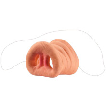 Gris Nosband DräKt Gummi Nos Vuxen Barn Halloween Funny Tricks Presenter