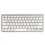 Bluetooth Keyboard, 78 Keys Thai Language, 6.7mm Ultra-Thin Compatible with iOS/Android/Windows 1